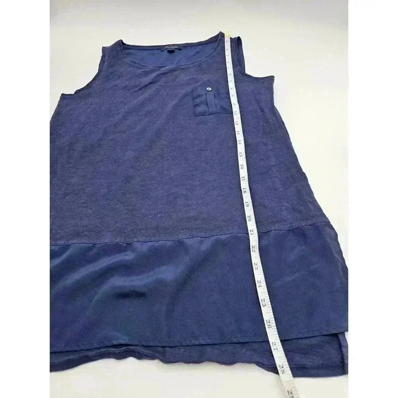 Tommy Hilfiger Women's Size M Navy Blue Sleeveless Top - Picture 6 of 6